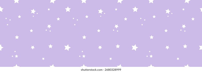 Starry sky banner, Web seamless background