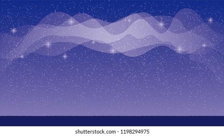 Starry Sky and the Milky Way