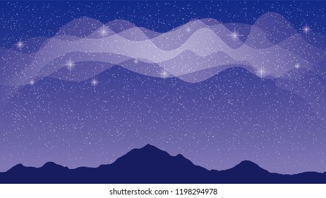 Starry Sky and the Milky Way