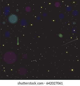 starry sky, milky way