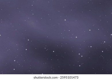 Starry sky and night sky in outer space with a vast galaxy, cosmos, and universe, showcasing astronomy and a glowing nebula filled with stars and constellations, captured in astrophotography of inters