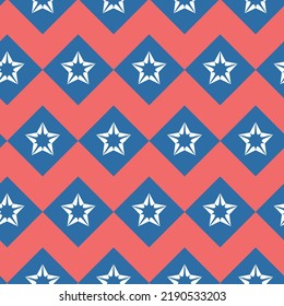 Starry sky seamless pattern, background with star for textile and wrapping paper vector illustration