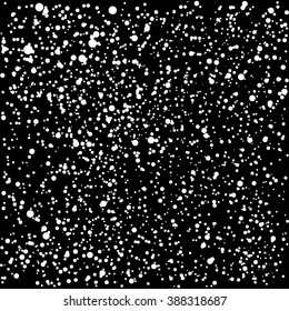 Starry Sky. Vector illustration.