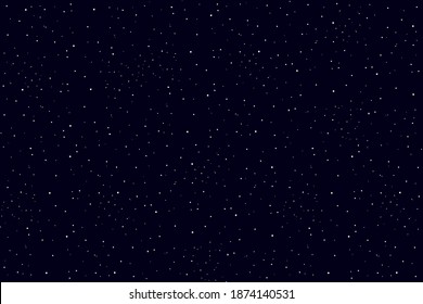 Starry space vector background  Pixel art  Pixel space 8 bit