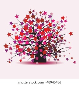 Starry tree fantasy