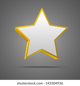 Star Ribbon Vector Illustration Stock Vector (Royalty Free) 140228590 ...