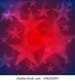 Stars abstract background. Vector illustration