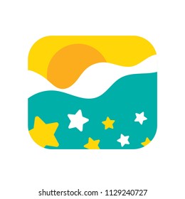 Stars Abstract Element Colorful Backround