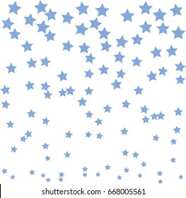 Stars abstract pattern. Graphic design. A seamless vector background.