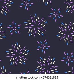 Stars. abstract seamless background with geometric ornament