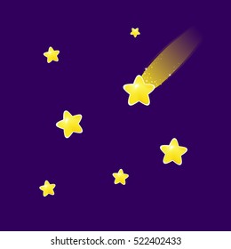 Stars assets for mobile and computer games.