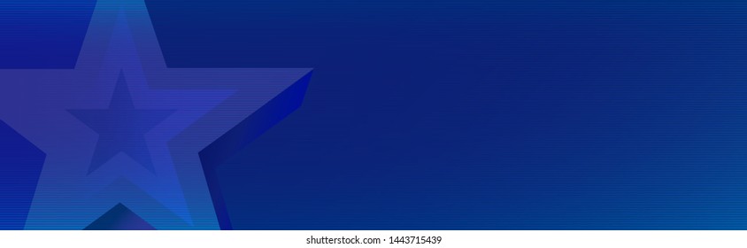 Stars background, 3d, Blue abstract background with stars