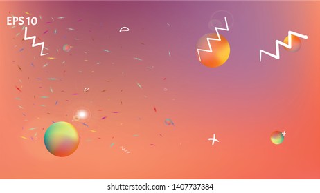 A lot of stars background picture. Illustration, wallpaper. Colorful hi-res and fresh. Stars, planets, signs. Colorful universe new space art.