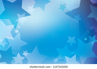 Stars background vector