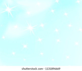 Stars Background. Vector Illustration.