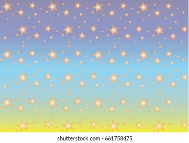 Set Seamless Patterns Star Shapes Collection Stock Vector (Royalty Free ...