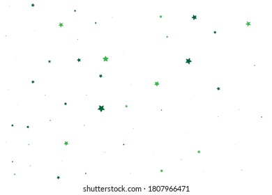 Stars Banner. Confetti Isolated. Tiny Starry Wallpaper. Texture Holiday. Sparkling Greeting. Celebration Symbol. Glitter Festive. Falling Greeting. Universe Isolated.