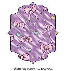 stars and bows pattern