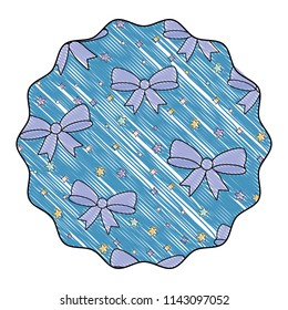 stars and bows pattern