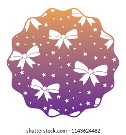 stars and bows pattern