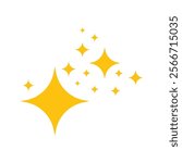 stars of briliance yelow vector