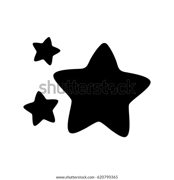 Stars Cartoon Style Vector Stock Vector (Royalty Free) 620790365 ...