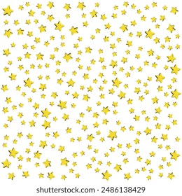 Stars chaotic gift and decoration background vector eps