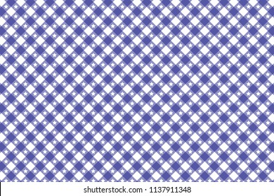 Stars and check pattern