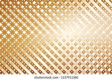 Stars and check pattern