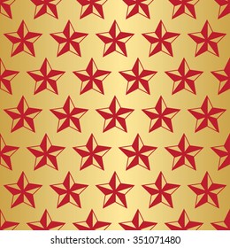 Stars Christmas pattern
