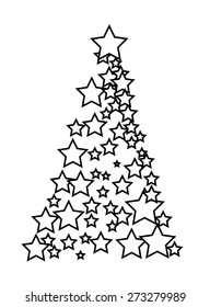 Stars Christmas Tree