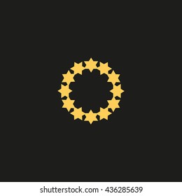 stars in a circle