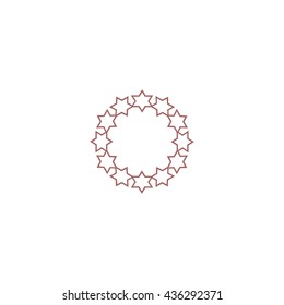 stars in a circle