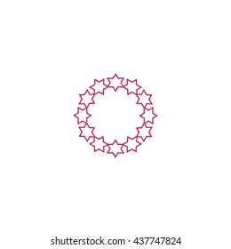 stars in a circle