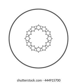 stars in a circle