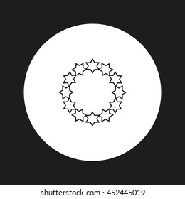 stars in a circle