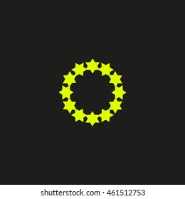 stars in a circle