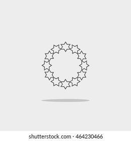 stars in a circle