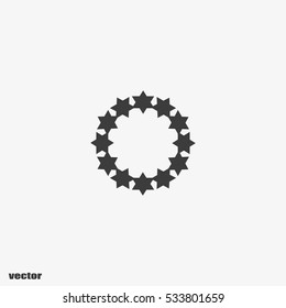 stars in a circle