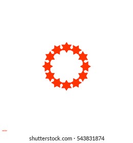 stars in a circle