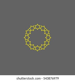 stars in a circle