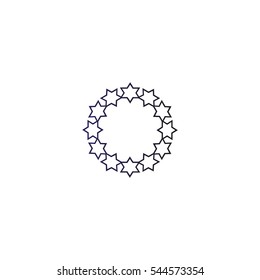 stars in a circle