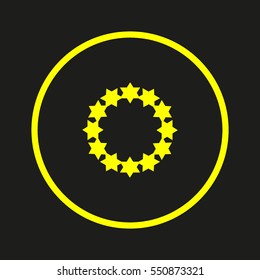 stars in a circle