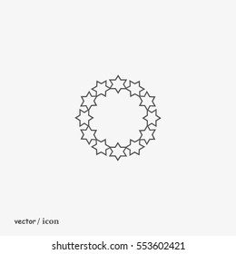 stars in a circle