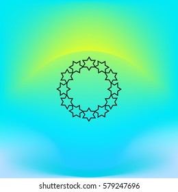 stars in a circle