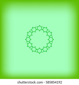 stars in a circle