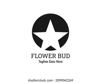 Stars in a circle for abstract logo