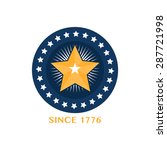 Stars circle Badge,vector illustration