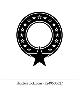 Sterne in Circle Design Vektorgrafik Illustration