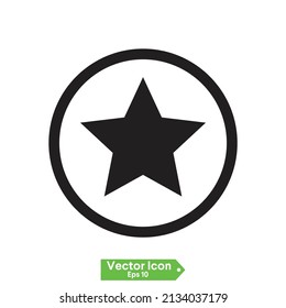 stars in circle icon exclusive design 